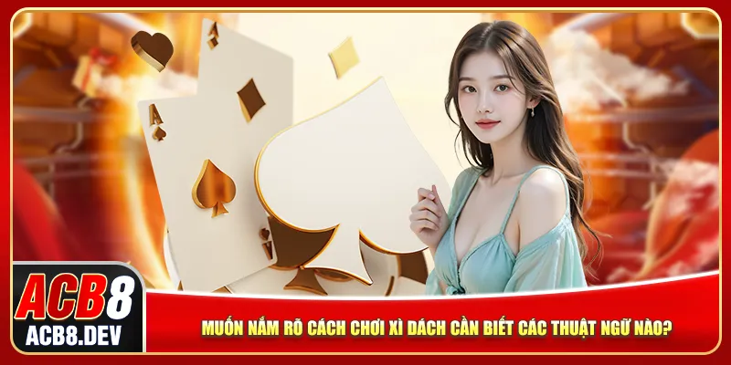 Muốn nắm rõ cách chơi xì dách cần biết các thuật ngữ nào?