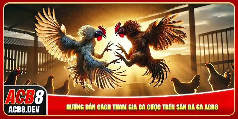 Hướng dẫn cách tham gia cá cược trên sân đá gà ACB8
